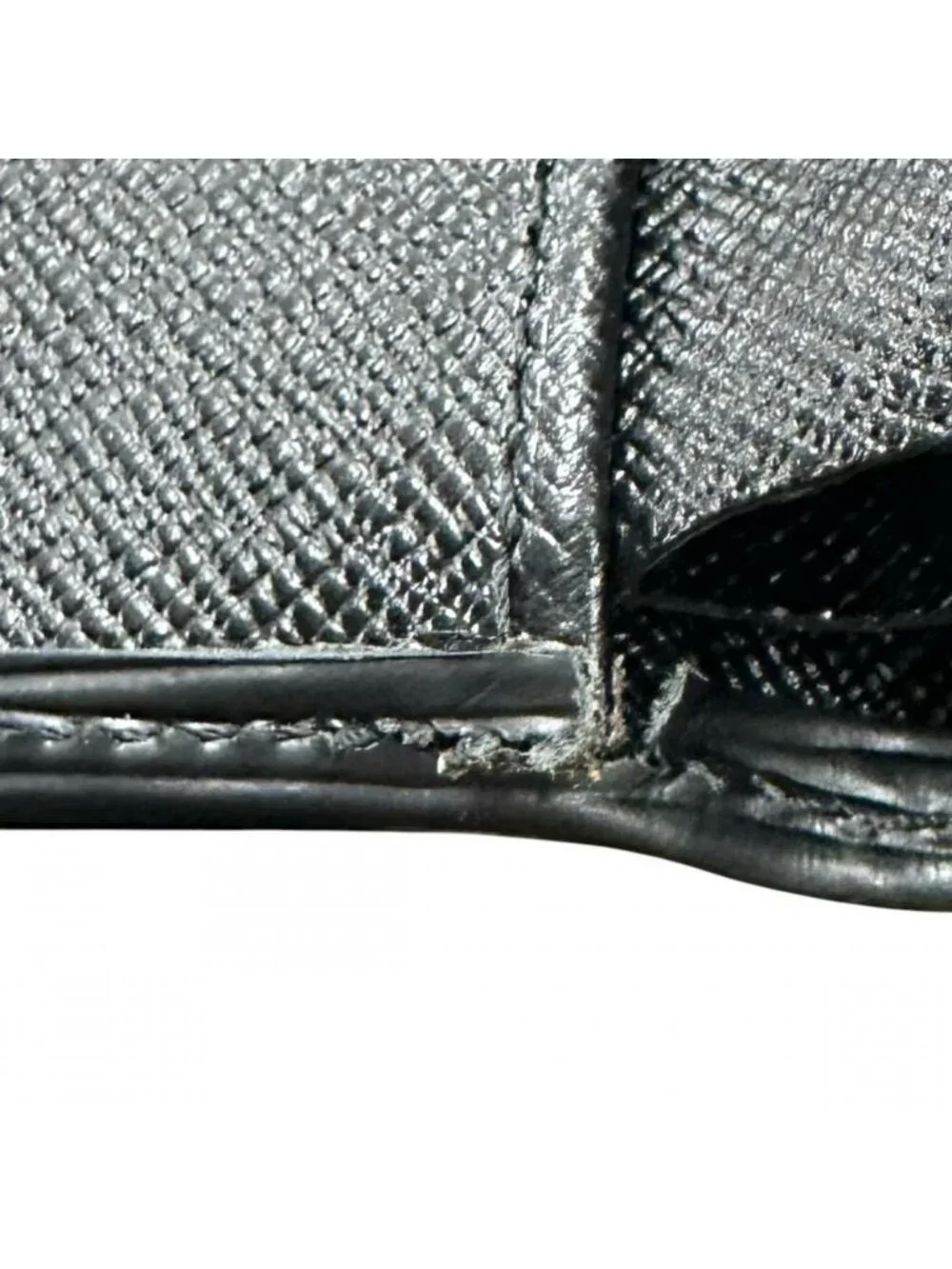 Louis Vuitton Bifold Wallet Portefeuille Marco Epi Leather Black